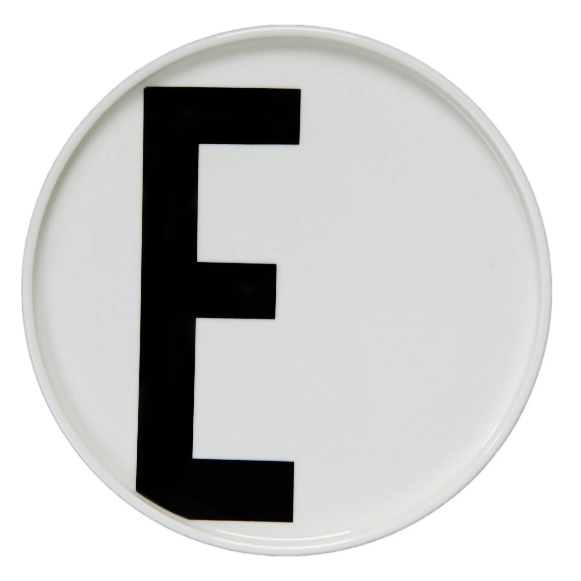 Design Letters lautanen, E Design Letters