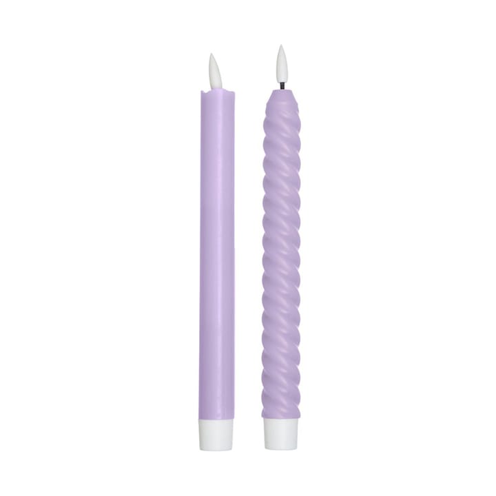 Design Letters LED-valot 2 kpl - Lilac - Design Letters