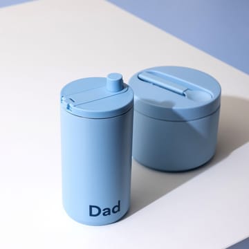 Design Letters -matkamuki 35 cl - Dad-Vaaleansininen - Design Letters