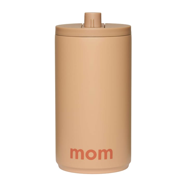 Design Letters -matkamuki 35 cl - Mom-beige - Design Letters