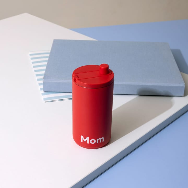 Design Letters -matkamuki 35 cl, Mom-Coral Design Letters
