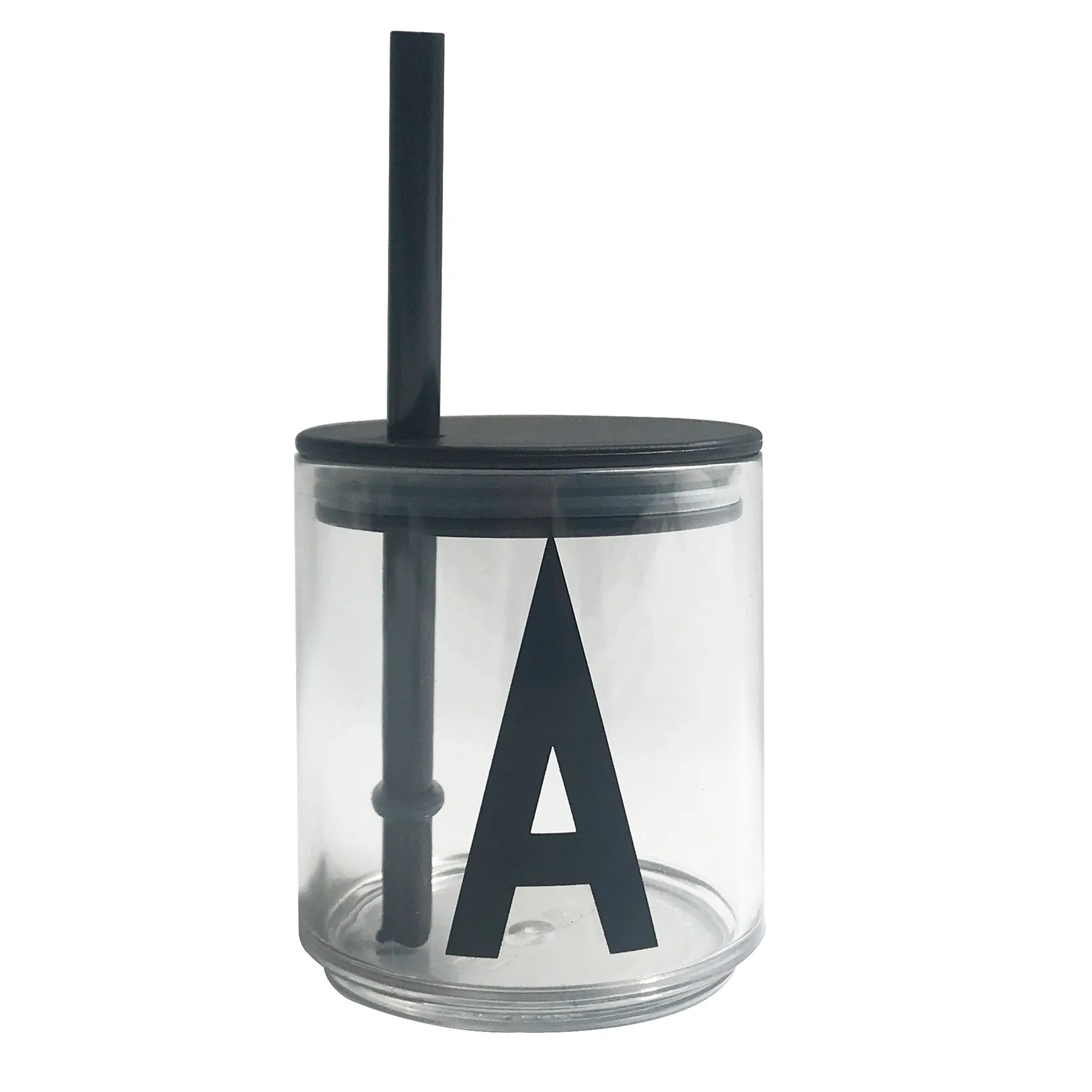 Design Letters -pilli kannella, Musta Design Letters
