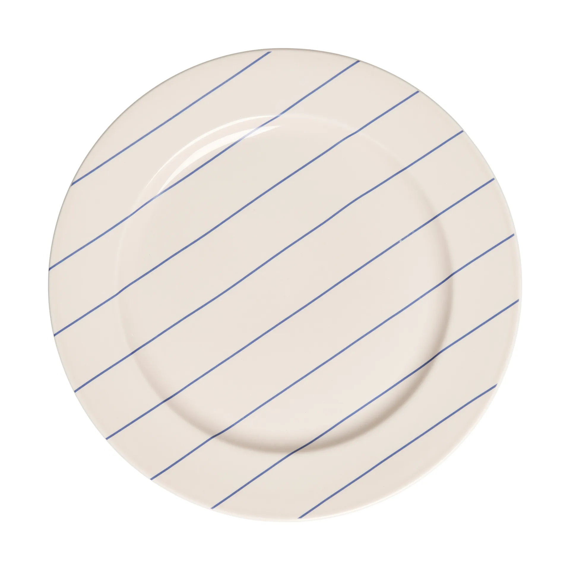 Design Letters Pyjamas lautanen Ø23 cm, Midnight blue-pastel beige Design Letters