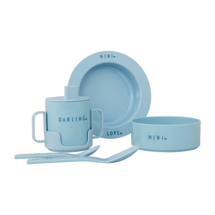 Design Letters startsetti suosikki mini - Light blue - Design Letters