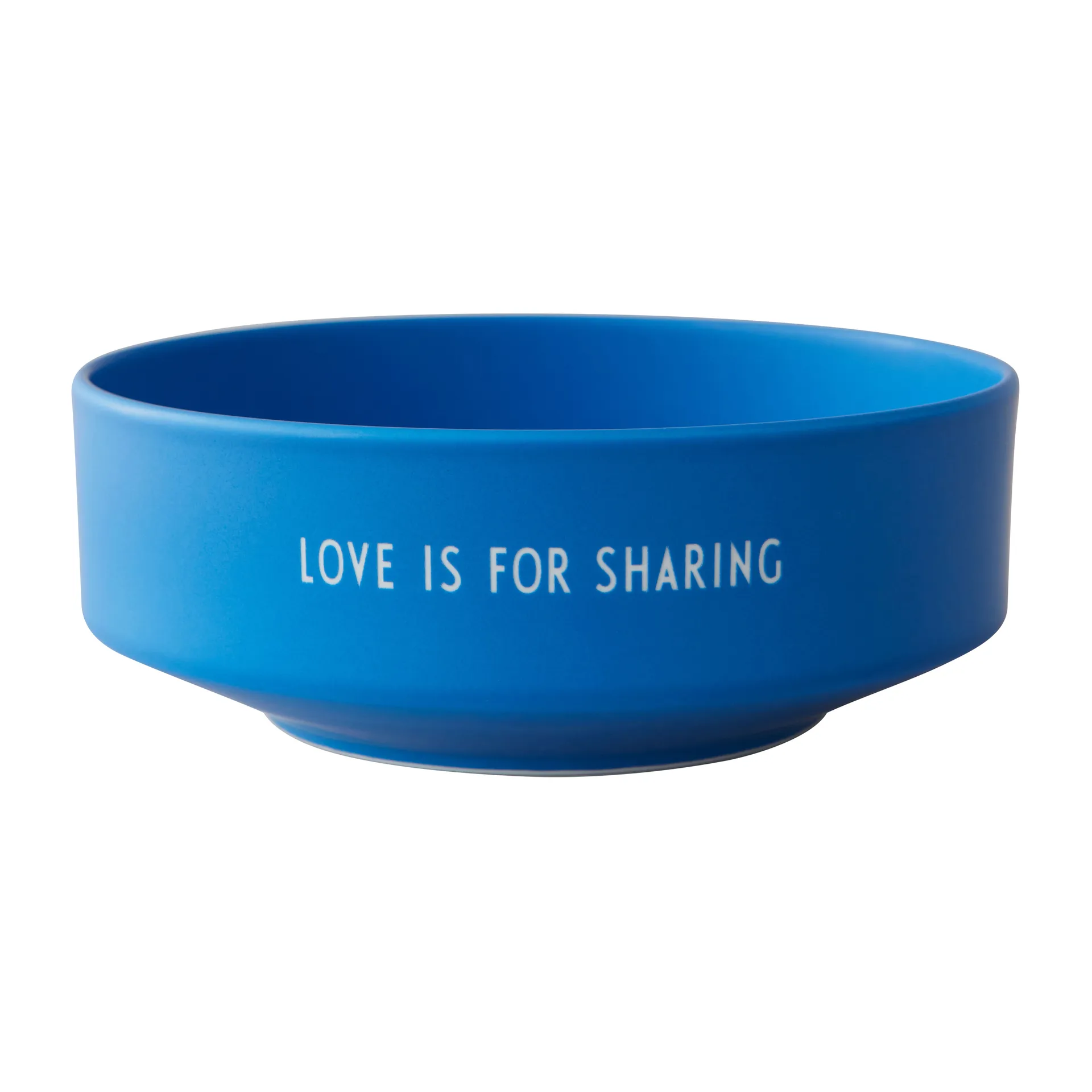 Design Letters -suosikkikulho medium Ø 17,5 cm, Cobalt blue Design Letters