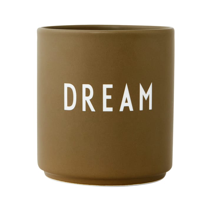 Design Letters suosikkikuppi 25 cl - Dream-olive - Design Letters