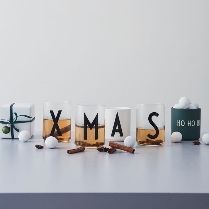 Design Letters suosikkikuppi 25 cl, Ho ho ho-dark green Design Letters