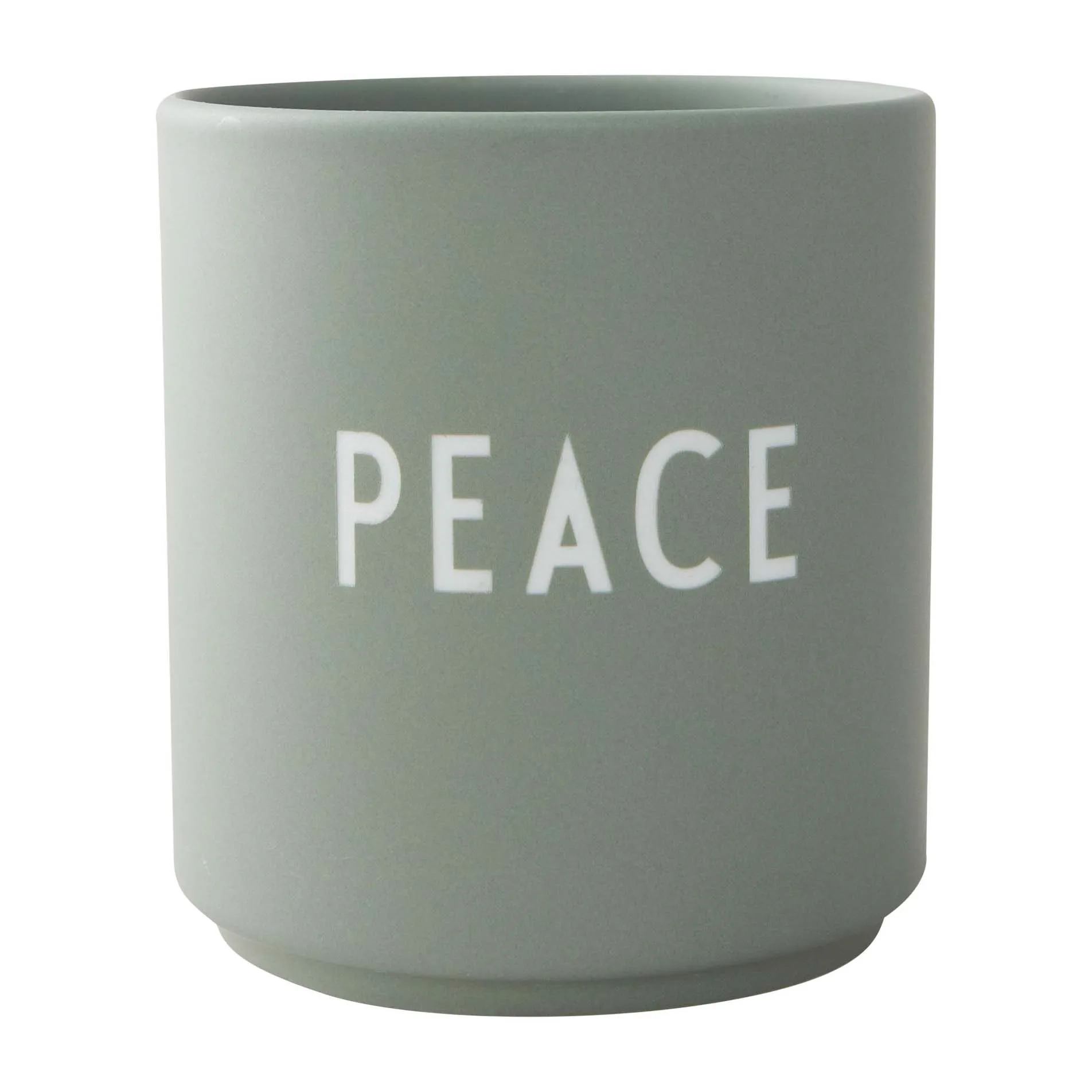 Design Letters suosikkikuppi 25 cl, Peace-green Design Letters