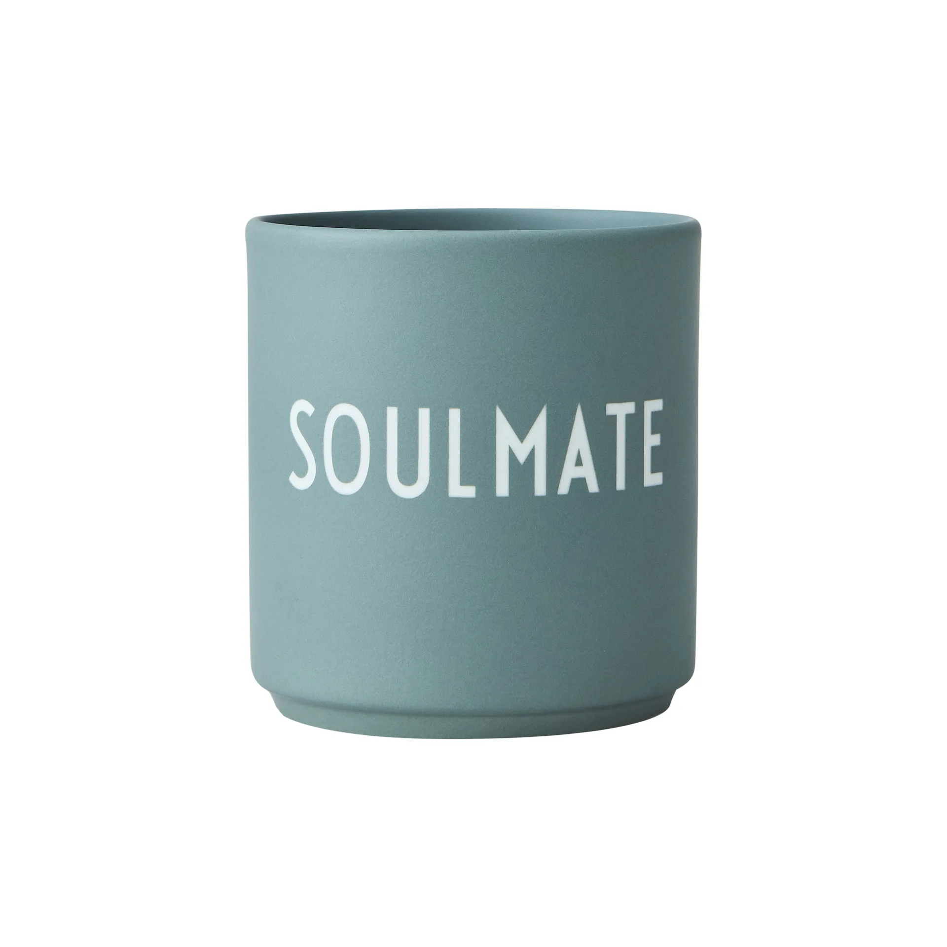 Design Letters suosikkikuppi 25 cl, Soulmate (Vihreä) Design Letters