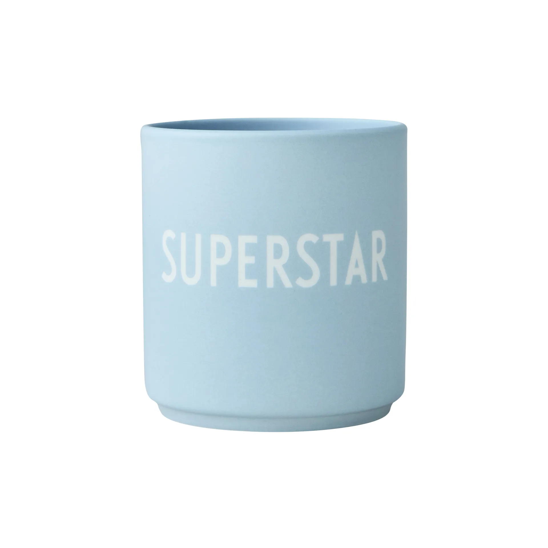 Design Letters suosikkikuppi 25 cl, Superstar (Sininen) Design Letters