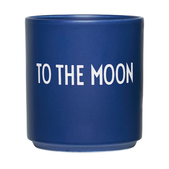 Design Letters suosikkikuppi 25 cl - To the moon - Design Letters