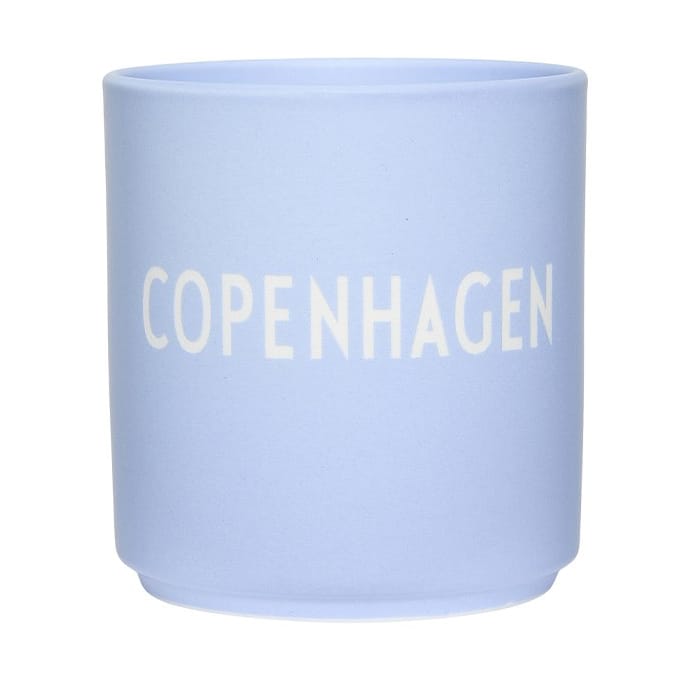 Design Letters suosikkikuppi Danish Words 25 cl - Blue - Design Letters
