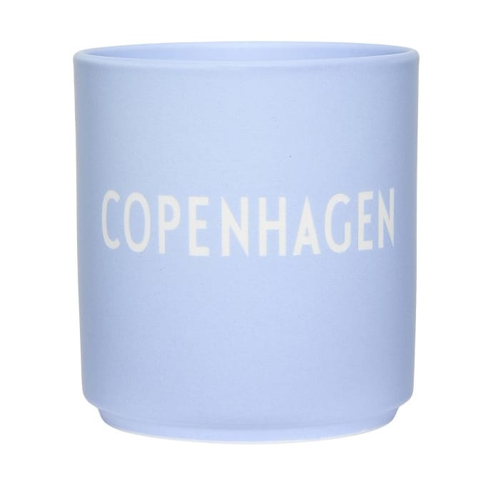 Design Letters suosikkikuppi Danish Words 25 cl, Blue Design Letters