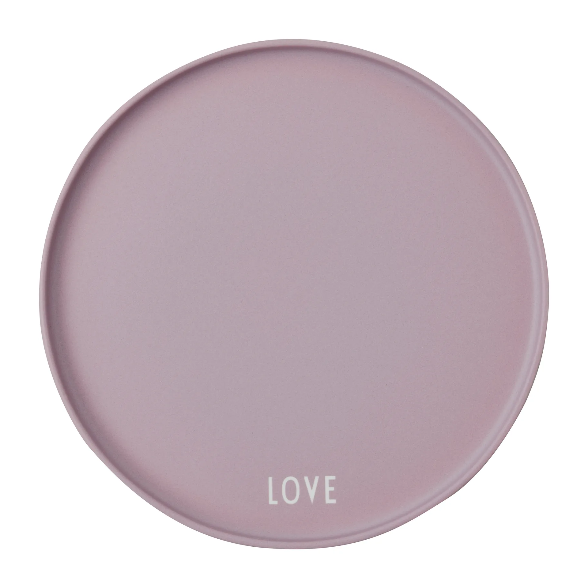 Design Letters suosikkilautanen Ø22 cm, Love-lavender Design Letters