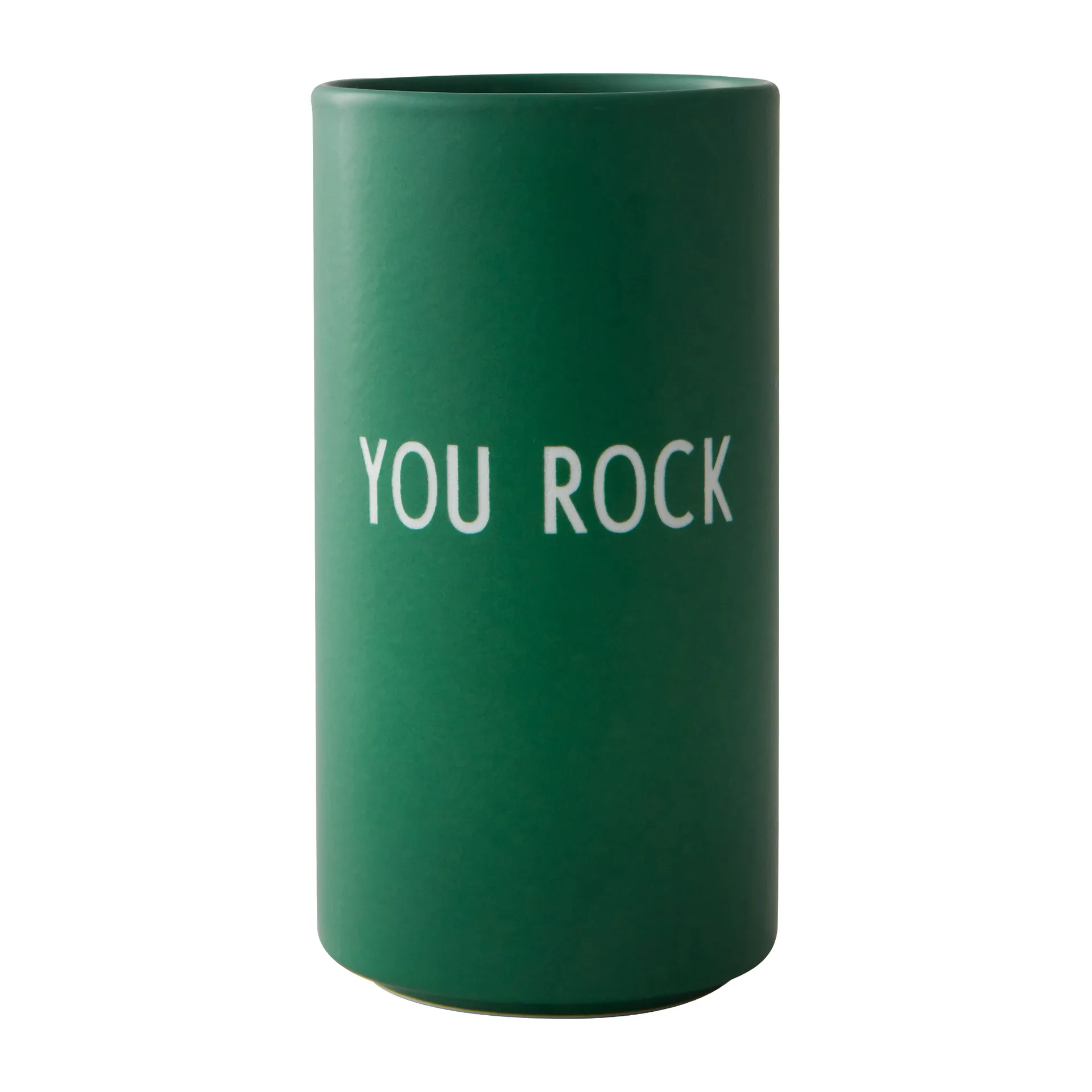Design Letters -suosikkimaljakko, Grass green Design Letters