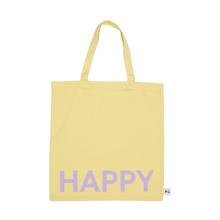 Design Letters Tote bag -laukku, Yellow-pink Design Letters