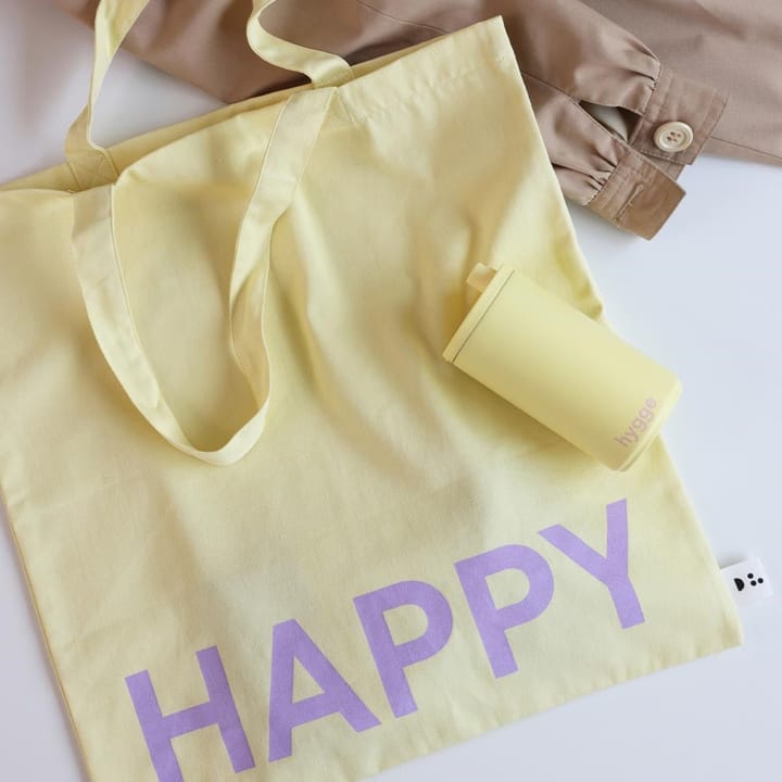 Design Letters Tote bag -laukku, Yellow-pink Design Letters