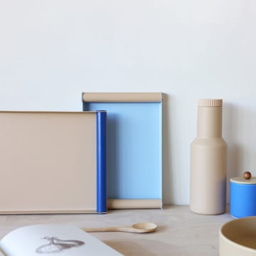 Ray Tarjotin large - Beige-blue - Design Letters