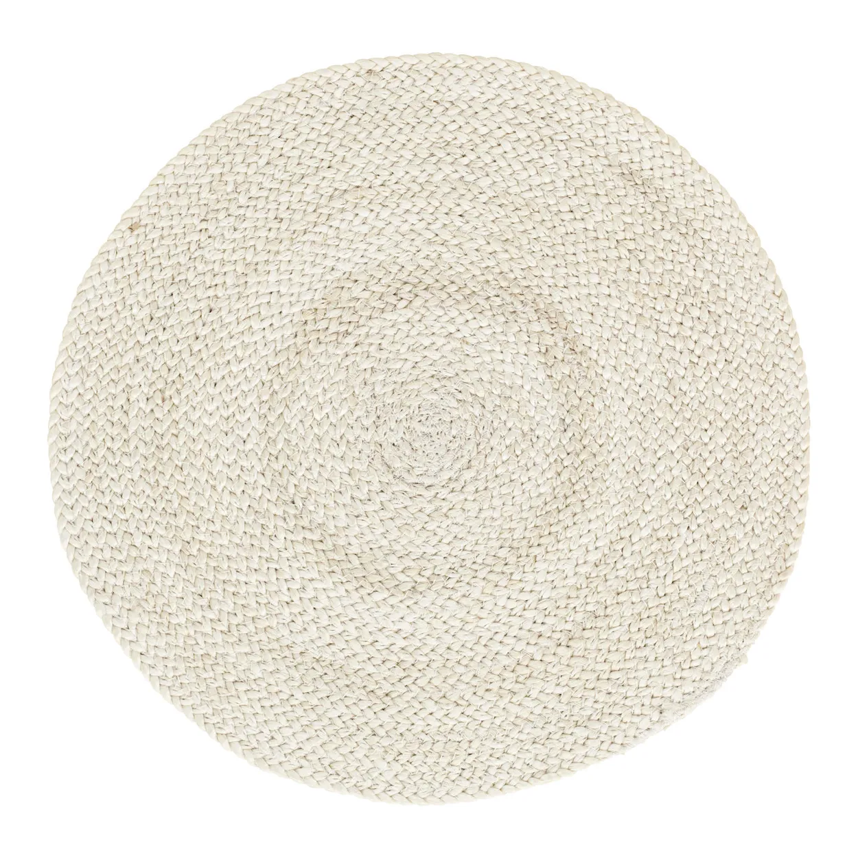 Dixie Braided pöytätabletti Ø 38 cm Ivory