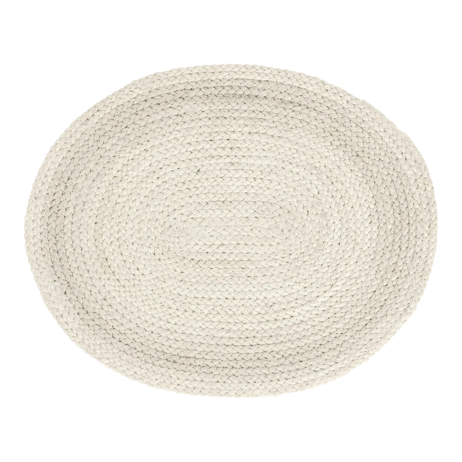 Braided pöytätabletti ovaali, Ivory Dixie
