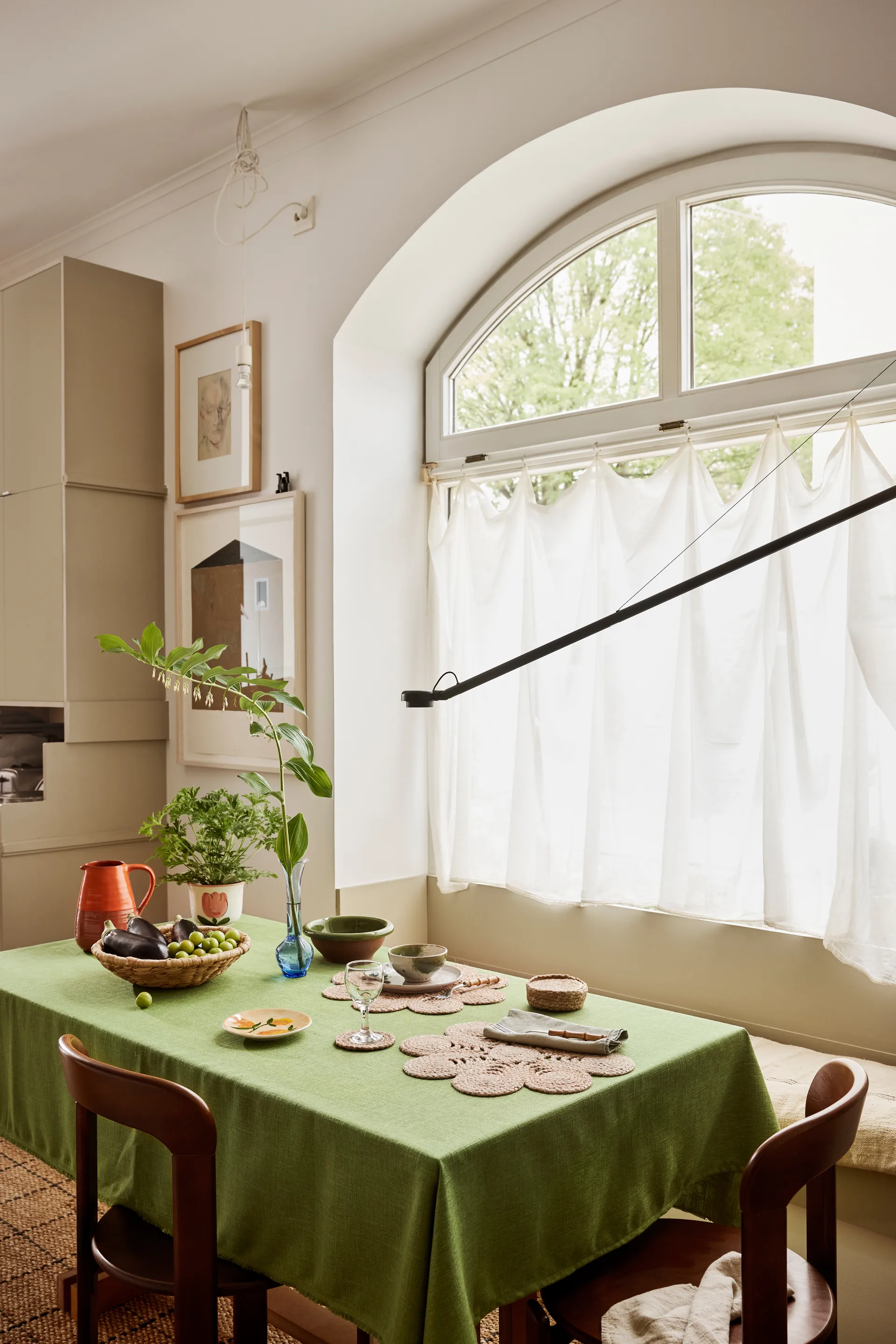 Elin lasinalunen Ø 10,5 cm 6-pakkaus, Luonnonvärinen Dixie