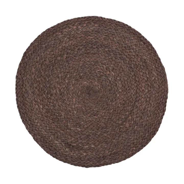 Elin pöytätabletti Ø38 cm - Kahvi - Dixie