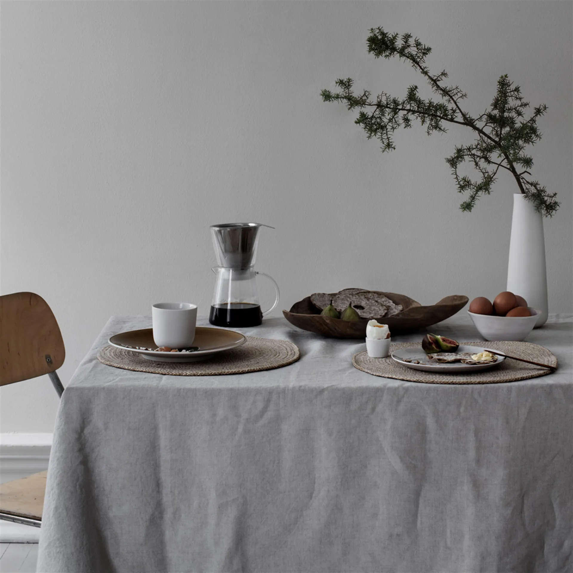 Ella pöytätabletti, Ø38 cm, luonnonväri Dixie