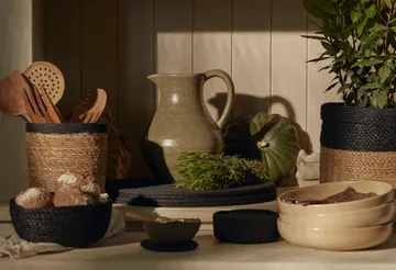 Emil kori meriruoho cylinder large 3 kpl - Musta - Dixie