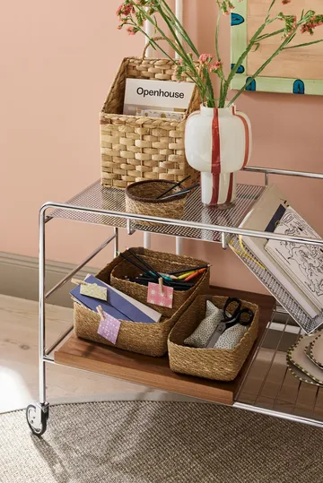 Emil säilytyslaatikko 3 osaa - Natural - Dixie