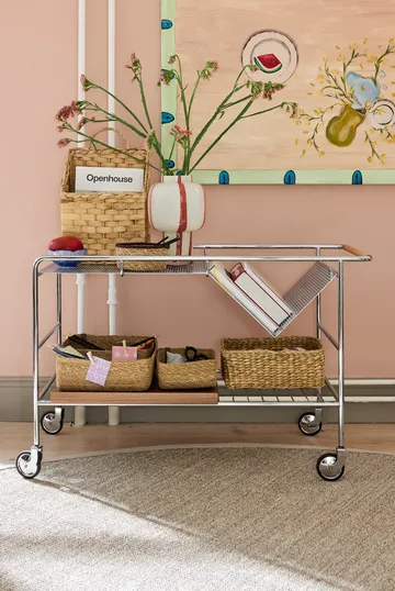 Esther säilytyslaatikko 3 osaa - Natural - Dixie