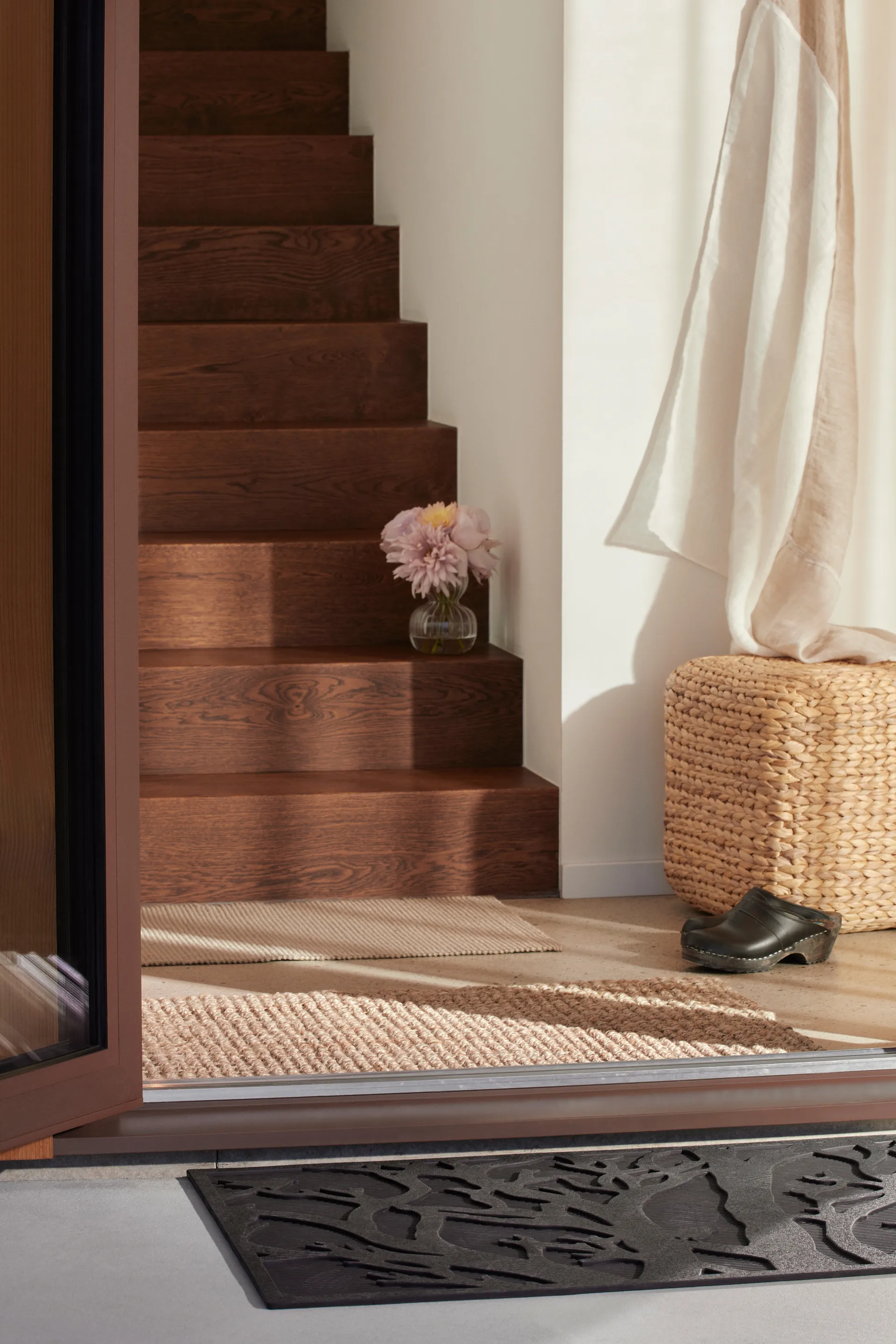 Fiona juuttimatto harmaa, 45 x 75 cm Dixie