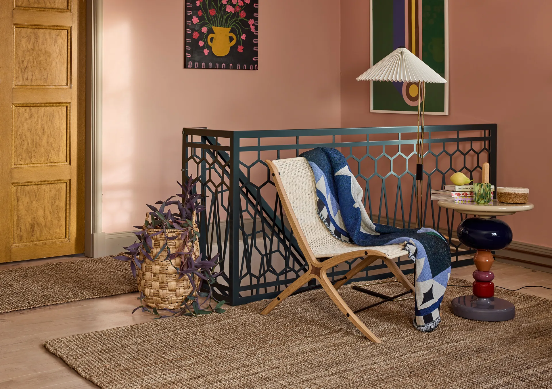 Juuttimatto luonnonharmaa suuri, 160 x 230 cm Dixie