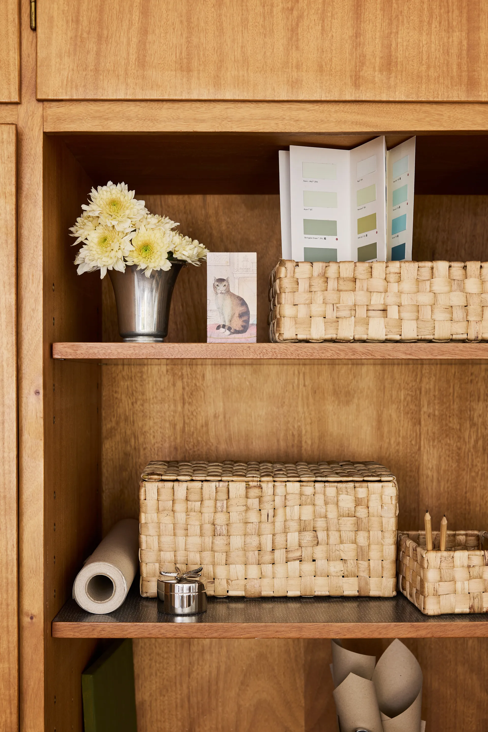 Lily säilytyslaatikko kannella panama 2 osaa, Natural Dixie