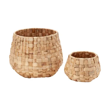 Lily yläruukku panama 2 osaa - Natural - Dixie