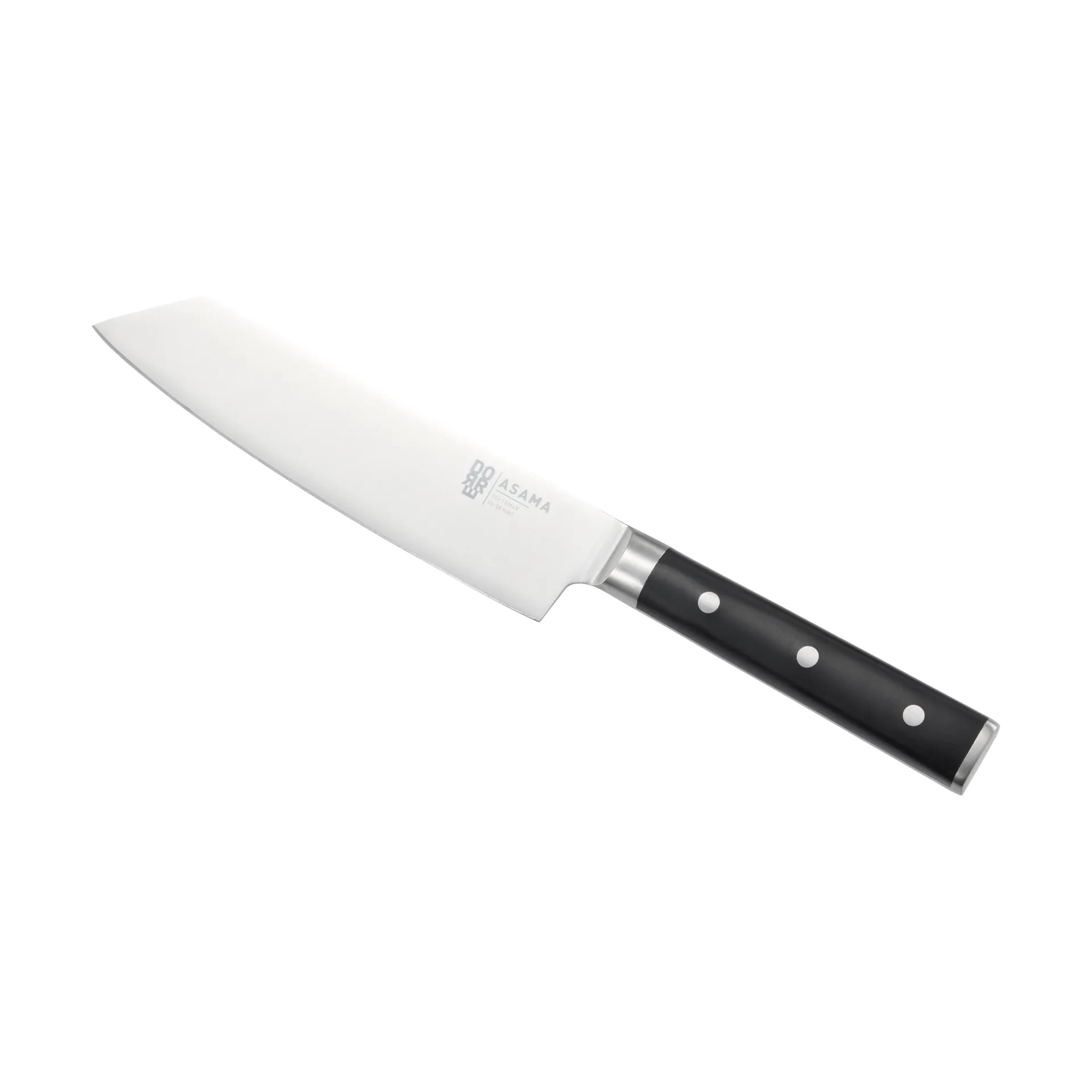 Asama Kiritsukeveitsi, Ruostumaton teräs, musta, 33 cm Dorre