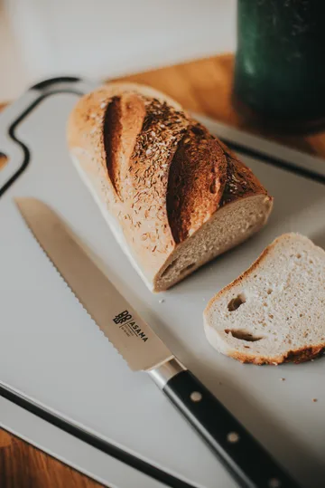 Asama leipäveitsi 20 cm - Ruostumaton teräs - Dorre