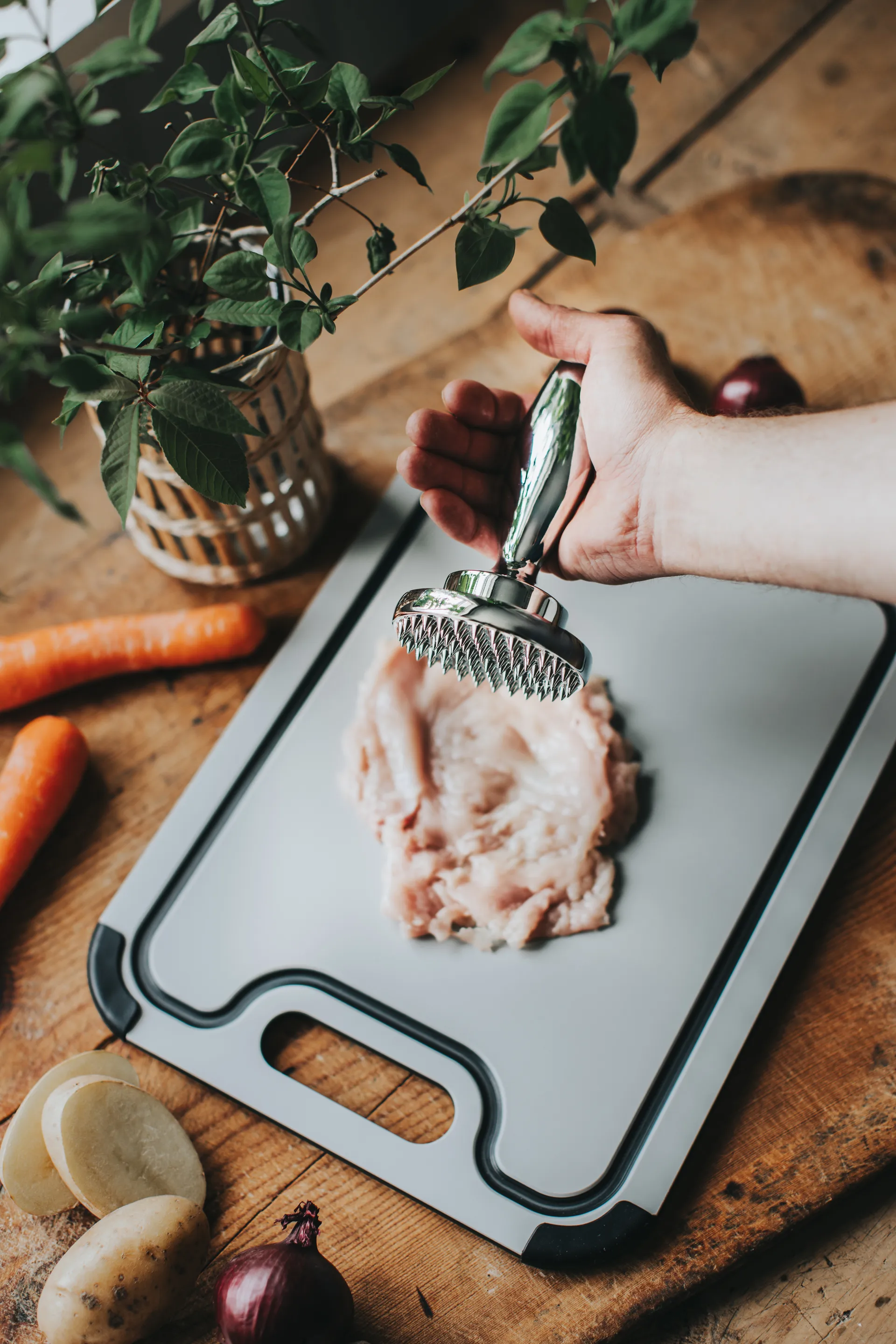 Birdie Biffbankare käännettävä 14,5x8,3x8,3 cm, Ruostumaton teräs Dorre