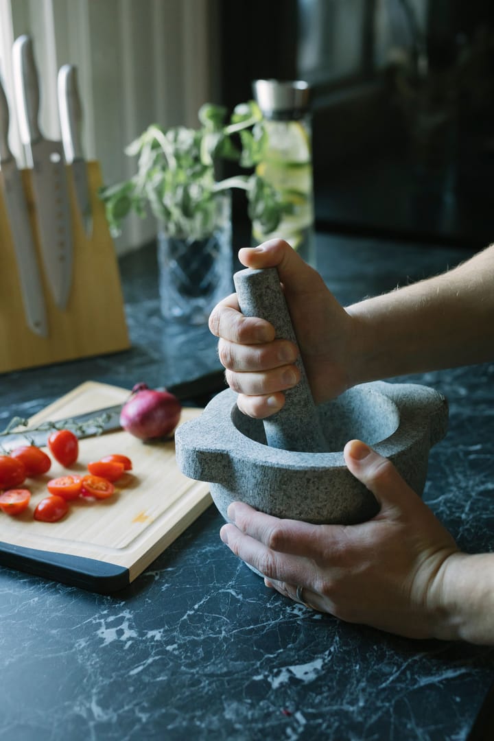 Birkedal mortteli Ø22 cm, Granit Dorre