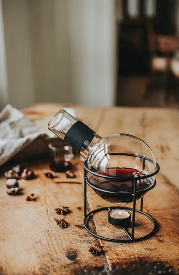 Glora glögipullo lasi 1,3 l - Musta - Dorre