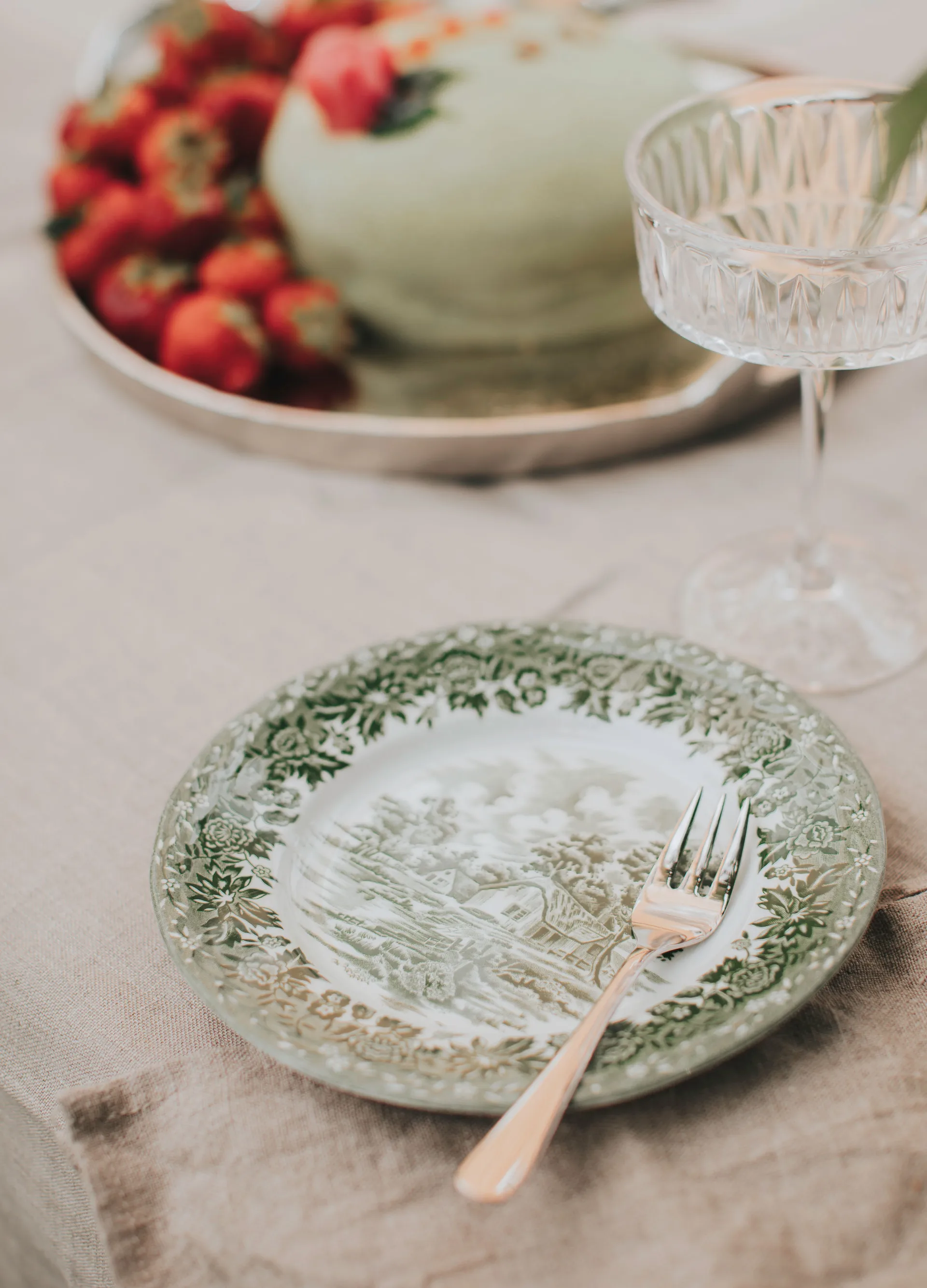 Sallie tarjoilusetti kakkuhaarukka 6 kpl & kakkulasta, Ruostumaton teräs Dorre