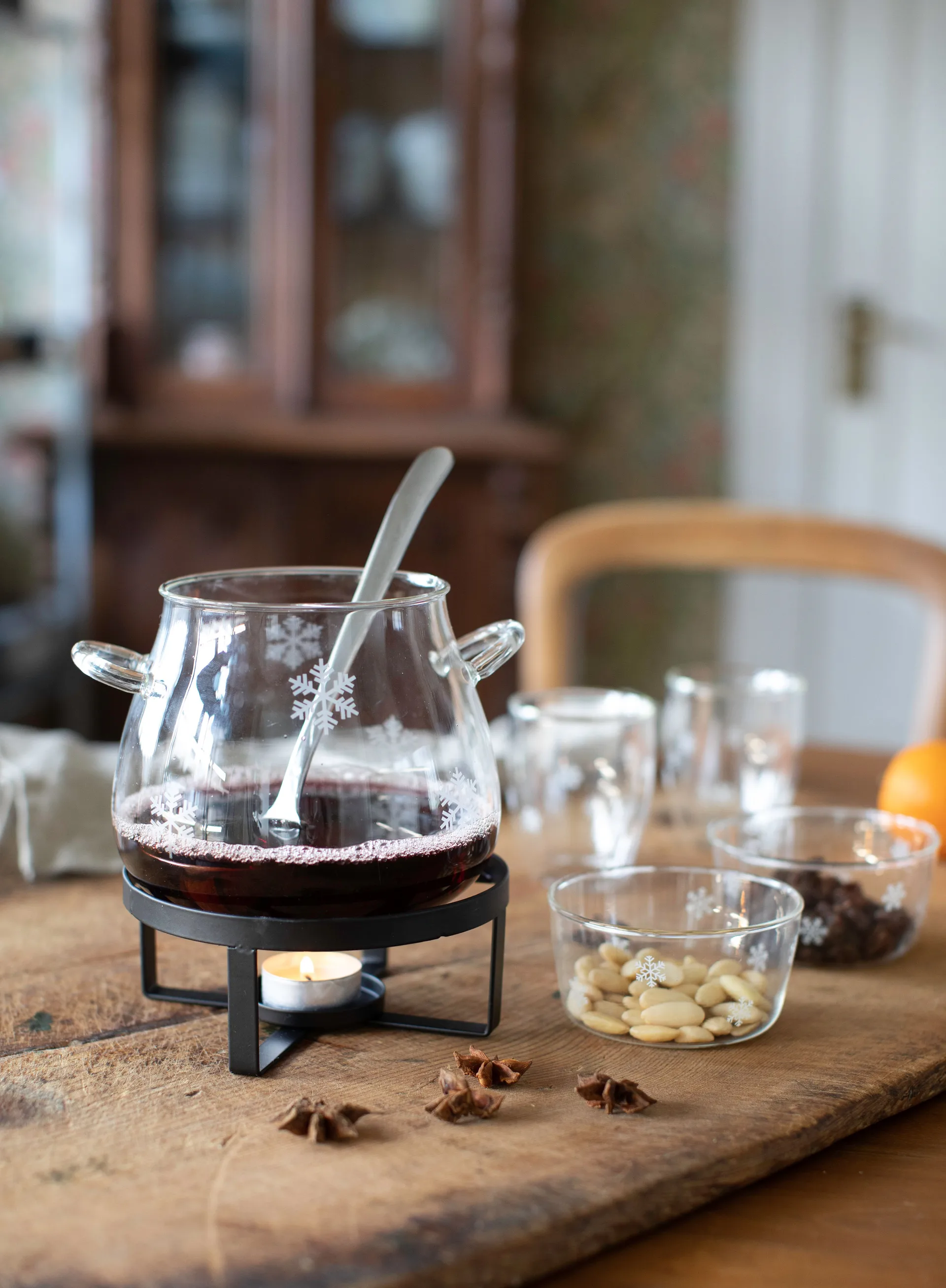 Snöstjärna kulho Ø 10 cm 2-pakkaus, Lasi Dorre