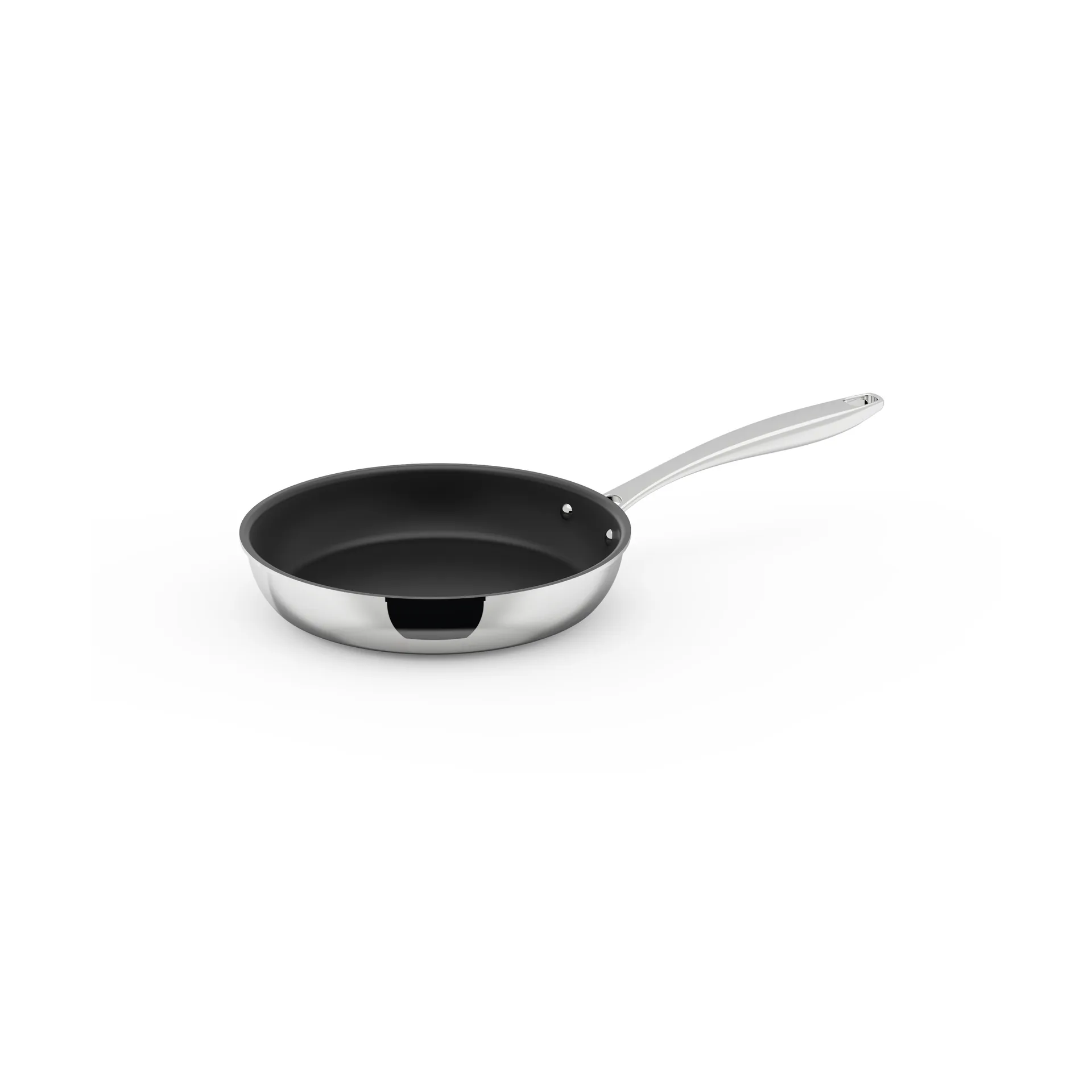 Trivence keramiikkapinnoitteinen paistinpannu, Ruostumaton teräs, Ø24 cm Dorre