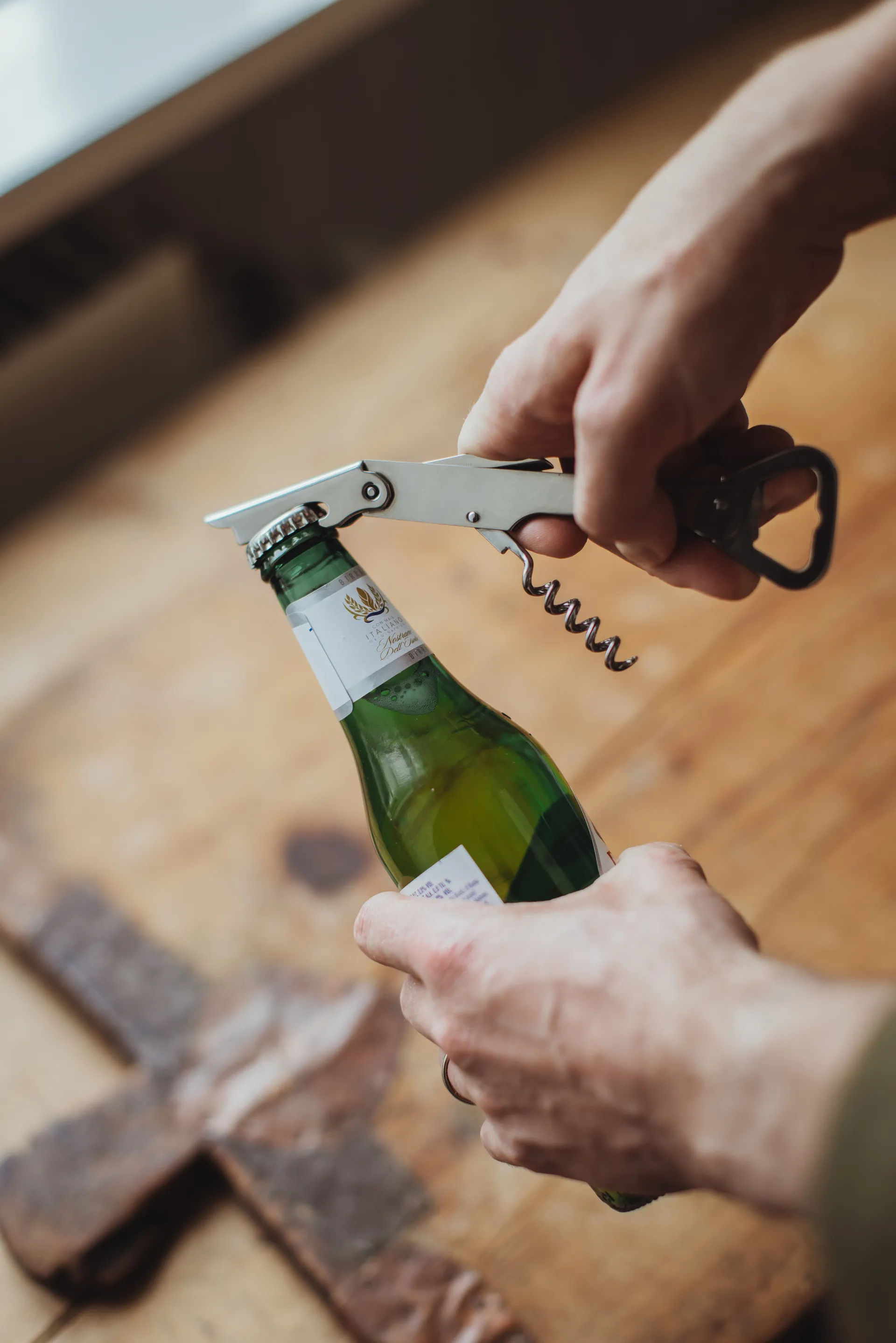 Varda viini- ja kapselinavaaja 14,5 cm, Ruostumaton teräs Dorre