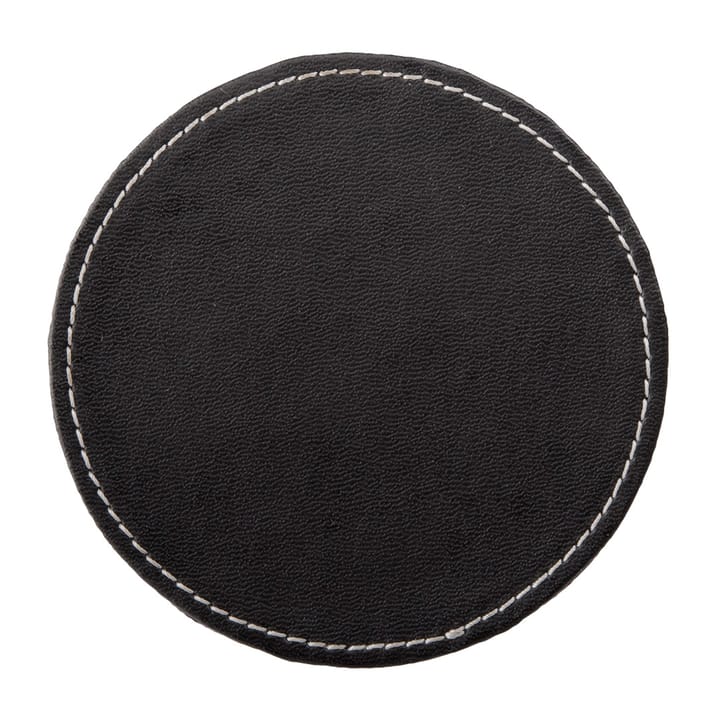 Visby lasinaluset Ø10 cm 6-pack, Musta Dorre