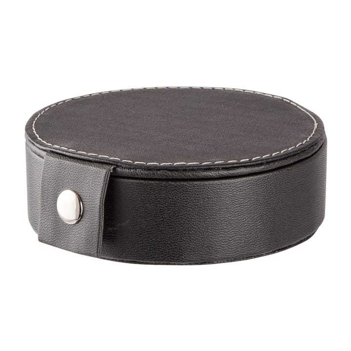 Visby lasinaluset Ø10 cm 6-pack, Musta Dorre