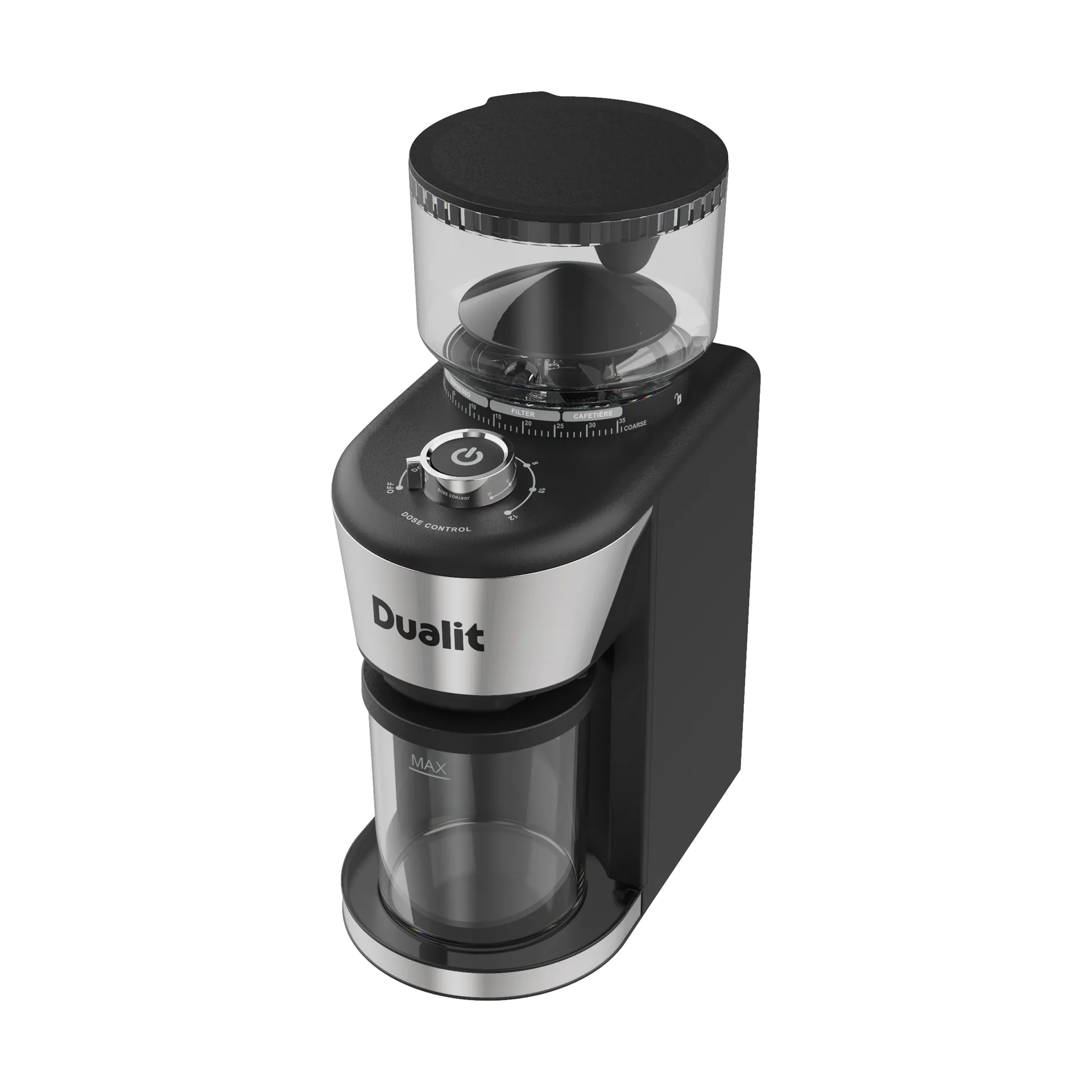 Dualit kahvimylly 31 cm, Musta Dualit
