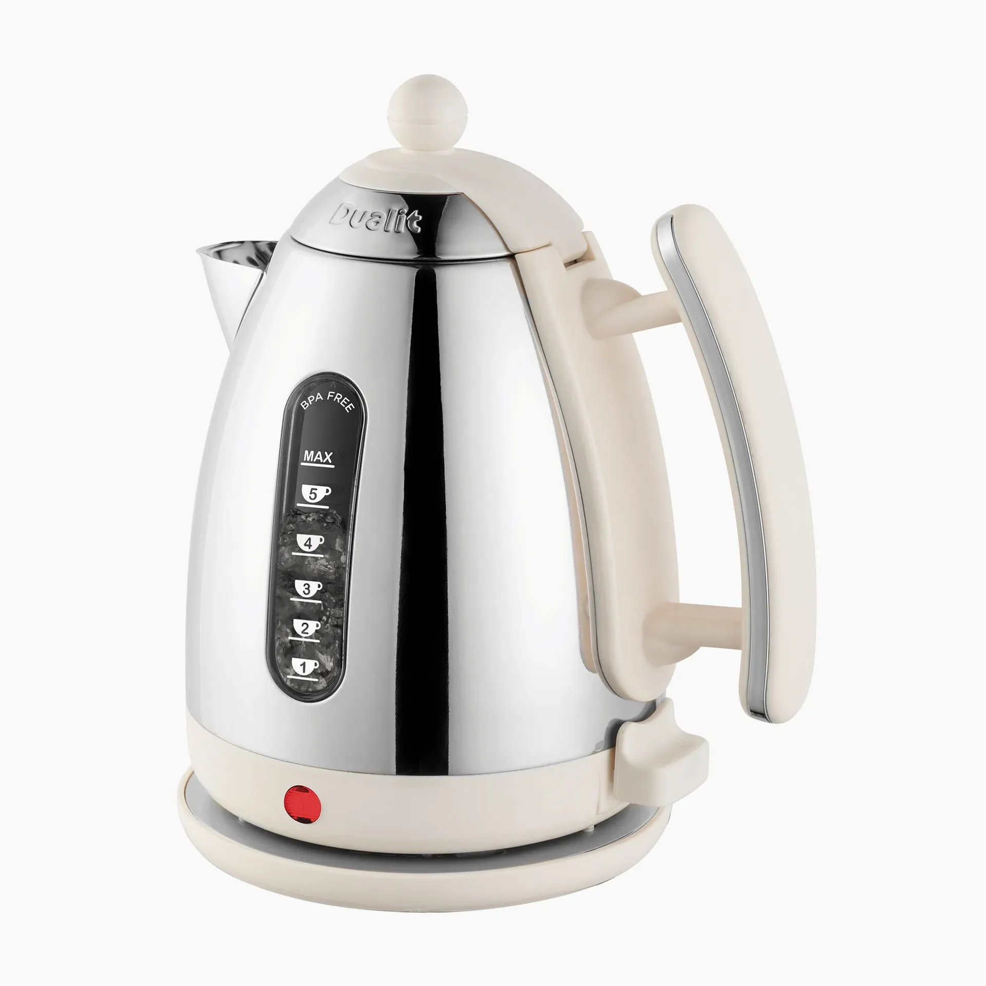 Dualit Lite vedenkeitin 1 L, Valkea Dualit