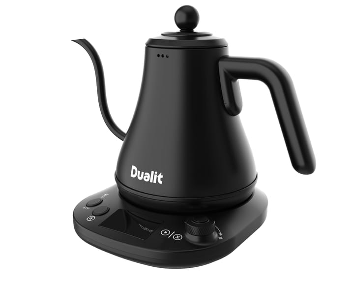 Pour Over vedenkeitin 0,8 L, Musta Dualit