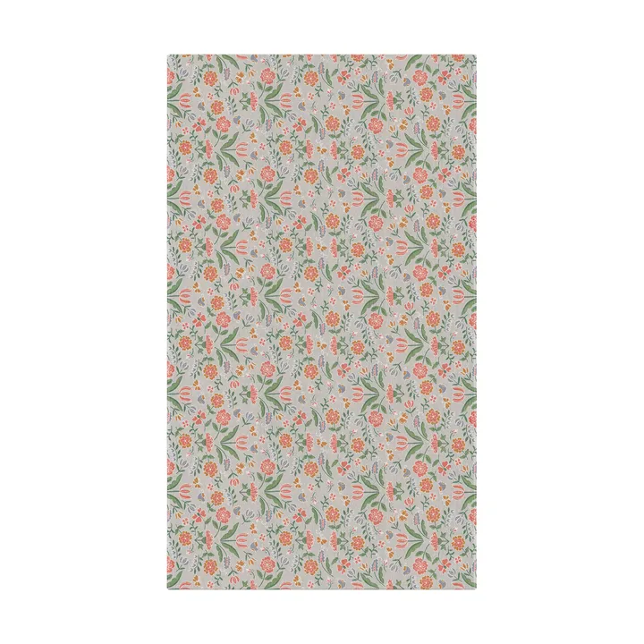 Blomglänta pöytäliina 145x250 cm - Monivärinen - Ekelund Linneväveri