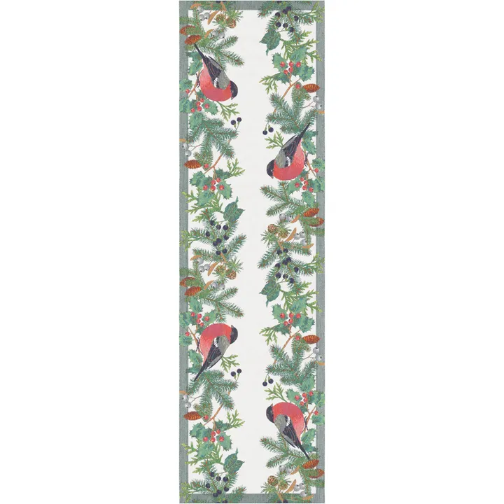 Domherre kaitaliina 35x80 cm - Multi - Ekelund Linneväveri